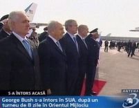 Bush şi-a încheiat turneul în Orientul Mijlociu