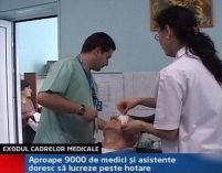 Medicii şi asistentele din România vor să plece la lucru în străinătate