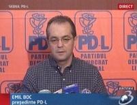 Emil Boc: "PD-L va susţine oricare formă de vot uninominal dorită de PSD şi PNL" <font color=red>(VIDEO)</font>