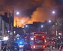 Londra. Un incendiu extrem de puternic a devastat Camden Market <font color=red>(VIDEO)</font>
