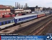 Călătoria cu trenul - un sport extrem în România