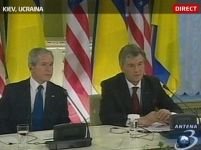 George W. Bush susţine aderarea Ucrainei la NATO