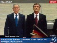 George W. Bush vizitează Ucraina 
