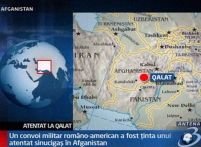 Afganistan. Convoi militar româno-american ameninţat de un atentat sinucigaş