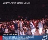 Proteste în Popeşti-Leordeni: 20 de persoane agresate de apropiaţi ai primarului liberal