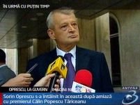 Sorin Oprescu şi Călin Popescu Tăriceanu s-au întâlnit la Palatul Victoria