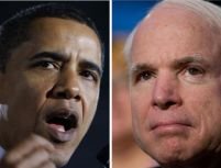 Sondaj: Diferenţa dintre McCain şi Obama se reduce la câteva procente