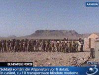 Meleşcanu: Tehica de care dispun militarii români din Afganistan este depăşită