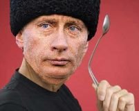Cenzură în direct la televiziunea rusă. Putin nu are voie cu cuţitul în Munchen (VIDEO)