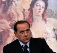 Italienii au cenzurat nudul din sala de conferinţe a lui Silvio Berlusconi (FOTO)