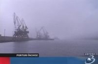 Porturile Constanţa Nord şi Constanţa Sud fluvial, închise din cauza ceţii