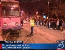 Un tramvai a deraiat în zona Regina Maria, în Bucureşti