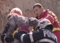 Şapte persoane rănite, în urma unui incendiu din centrul istoric al Capitalei (VIDEO)
