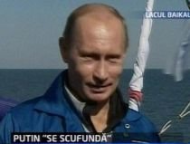 Vladimir Putin explorator. Premierul rus a inspectat depozitele de cristale de pe fundul lacului Baikal (VIDEO)