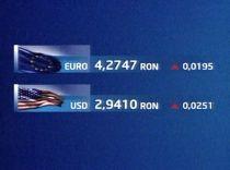 Euro, la maximul ultimelor 5 luni. Vezi cursul