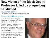Un om de ştiinţă care studia ciuma, mort din cauza bacteriilor produse în laborator
