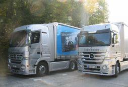 Mercedes-Benz Driver's Training Road Show, în România. Cum se poate conduce Eco un camion (FOTO)
