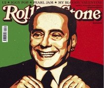 Silvio Berlusconi, desemnat "Starul rock al anului" de revista Rolling Stone  