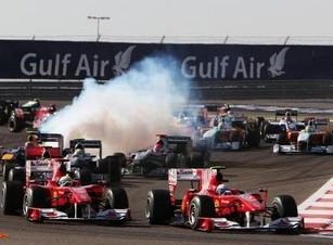 Alonso câştigă MP al Bahrain, la debutul său pentru Ferrari. Schumacher, pe locul şase