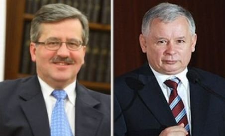 Alegerile prezidenţiale din Polonia: Bronislaw Komorowski şi Jaroslaw Kaczynski se luptă în turul doi de scrutin