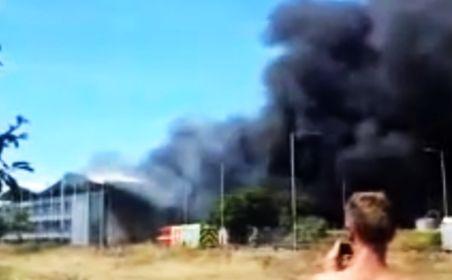 Incendiu la un depozit de pe aeroportul londonez Heathrow (VIDEO)
