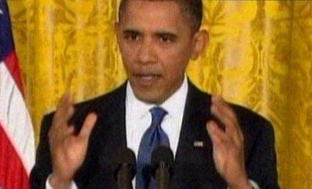 Reporteri în alertă la Casa Albă. Barack Obama a apărut fără verighetă la o conferinţă de presă
