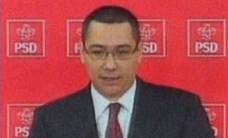 Ponta: Răsturnarea Cabinetului Boc şi formarea unui guvern de criză, prioritare pentru PSD (VIDEO)