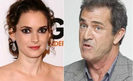 Winona Ryder, despre Mel Gibson: Este homofob şi antisemit