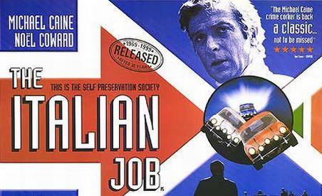&quot;Jaf în stil italian&quot; din 1969, desemnat cel mai bun film britanic din toate timpurile
