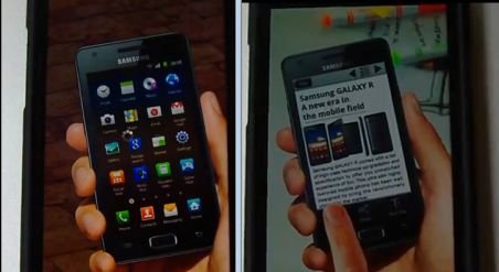 Galaxy R, un viitor smartphone Samsung, apare într-un video pe net