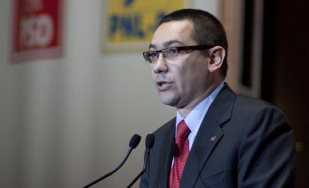 Ponta: USL nu vrea să mai participe la alegerile parlamentare parţiale de duminică