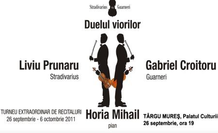 Duelul viorilor – Stradivarius sau Guarnieri ? La Bucureşti bilete suplimentare!