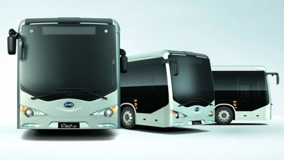 A apărut primul autobuz 100% electric: BYD eBUS-12