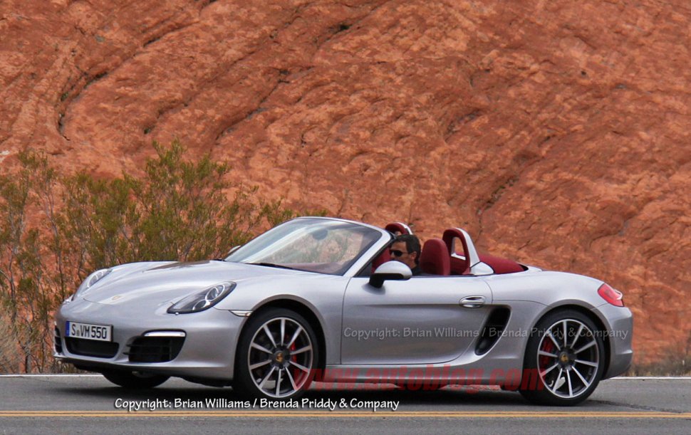 Noul Porsche Boxter S 2012, surprins în imagini spion fără camuflaj
