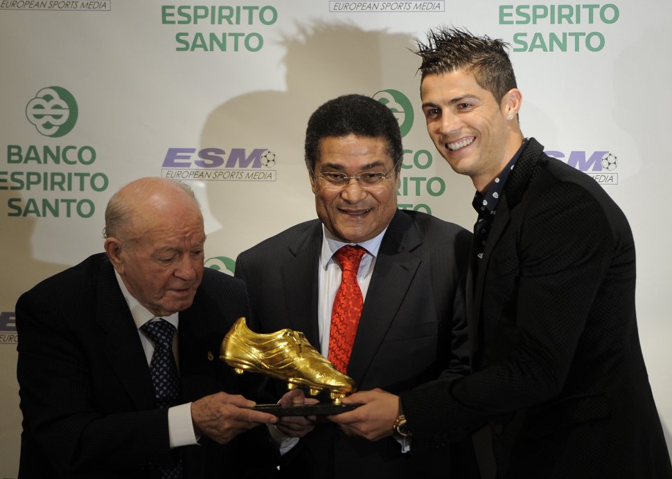 Cristiano Ronaldo a primit trofeul Gheata de Aur pentru sezonul 2010-2011