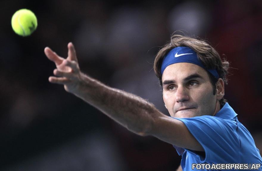 Roger Federer s-a calificat în sferturile de finală ale Mastersului de la Paris