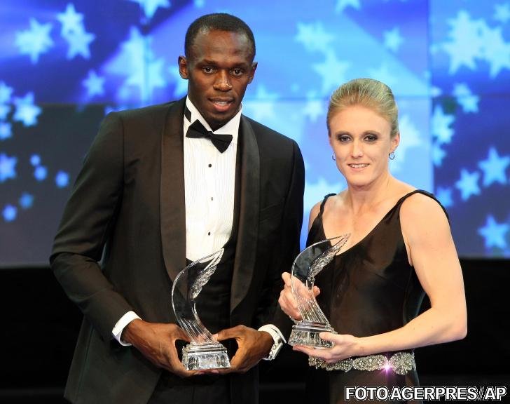 Usain Bolt şi Sally Pearson au fost desemnaţi atleţii anului 2011