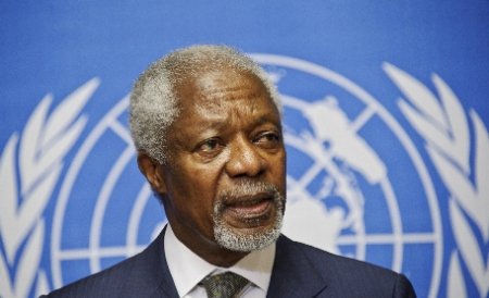 Kofi Annan: S-a ajuns la un acord privind tranziţia politică în Siria. Vor fi cooptaţi şi membri ai actualului regim