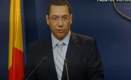 Ponta: I instruct Traian Băsescu to stop making threats and offensive statements