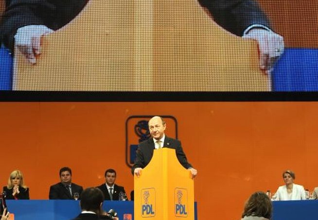 Traian Băsescu, la Convenţia PDL. Vezi discursul integral al preşedintelui către democrat-liberali