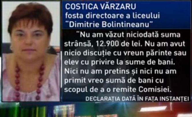 Dosarul fraudei la bacalaureat. Fosta directoare a liceului &quot;Bolintineanu&quot; din Capitală, judecată în libertate