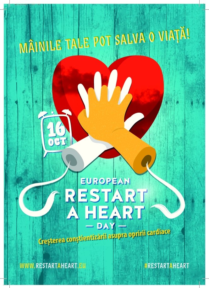 Ziua Europeană a Resuscitării. Societatea de Salvare Bucureşti oferă cursuri de prim ajutor elevilor