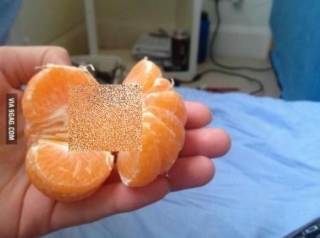 Ce a descoperit în interiorul portocalei pe care o decojise. &quot;Cineva a fost însărcinată&quot;