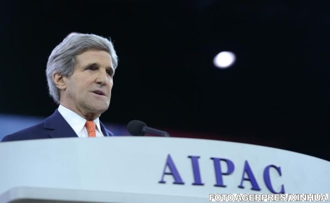 Kerry critică insistenţa lui Netanyahu cu privire la recunoaşterea unui „stat evreu”