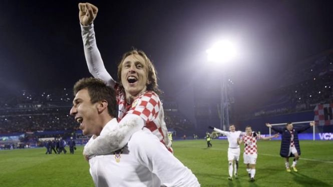 Luca Modric şi Mario Mandzukic, vedetele lotului Croaţiei pentru Cupa Mondială din Brazilia