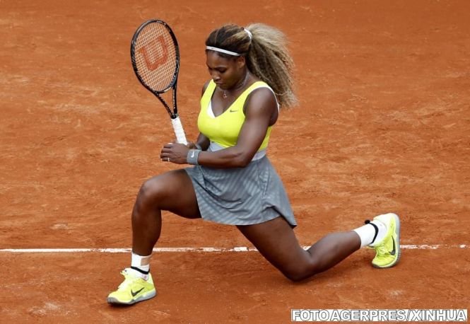 Serena Williams a fost eliminată în turul doi la Roland Garros