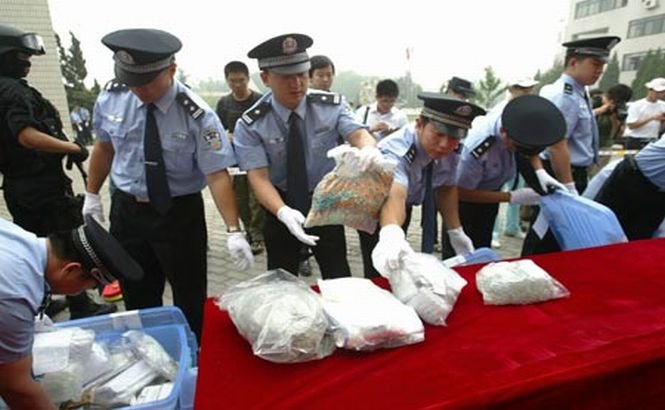 Operaţiune antidrog MASIVĂ în China. Peste 60.000 de persoane au fost ARESTATE