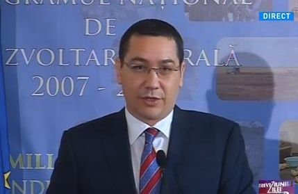 Victor Ponta: În proporţie de 99%, putem reduce TVA chiar din luna aprilie