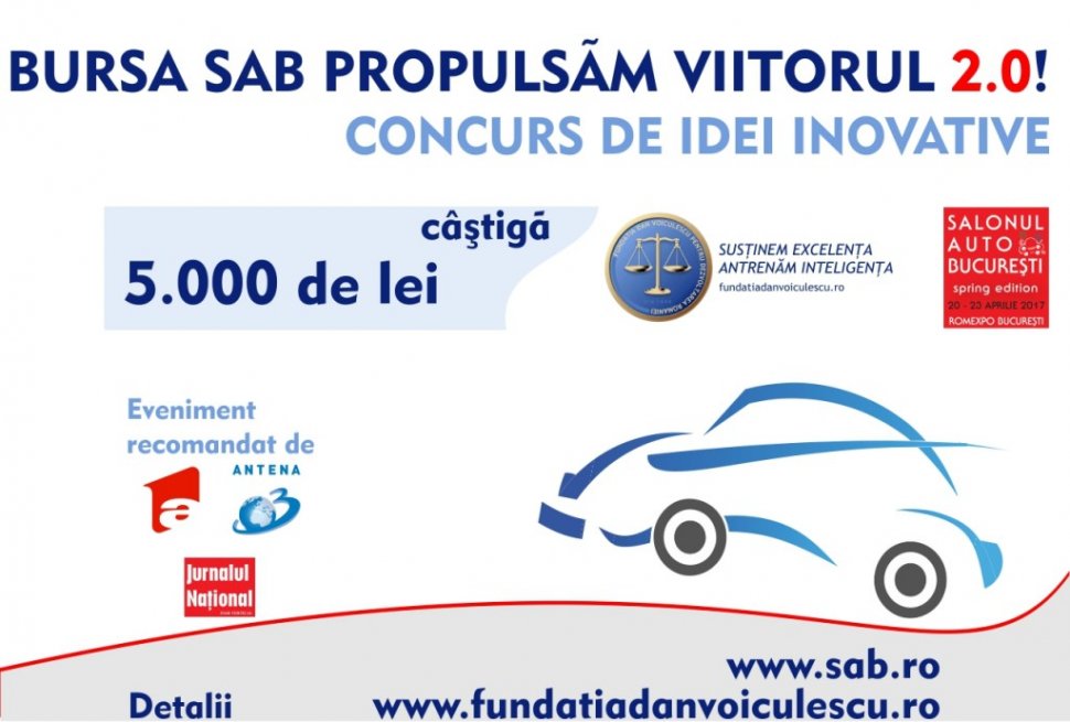 Fundația Dan Voiculescu pentru Dezvoltarea României organizează cea de-a doua ediție a concursului de idei inovative „Propulsăm viitorul” 