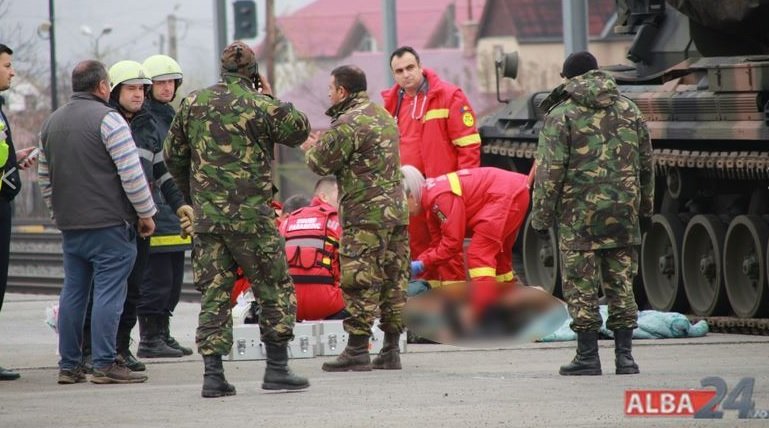 Cine este militarul care a murit electrocutat în gara de la Alba-Iulia